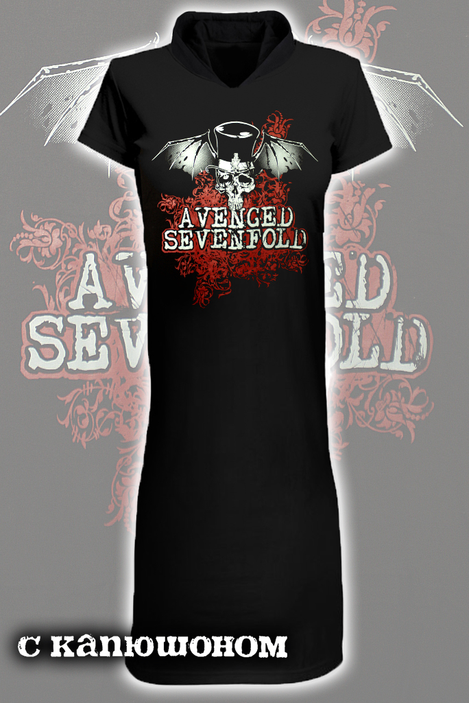 Платье Avenged Sevenfold - фото 1 - rockbunker.ru