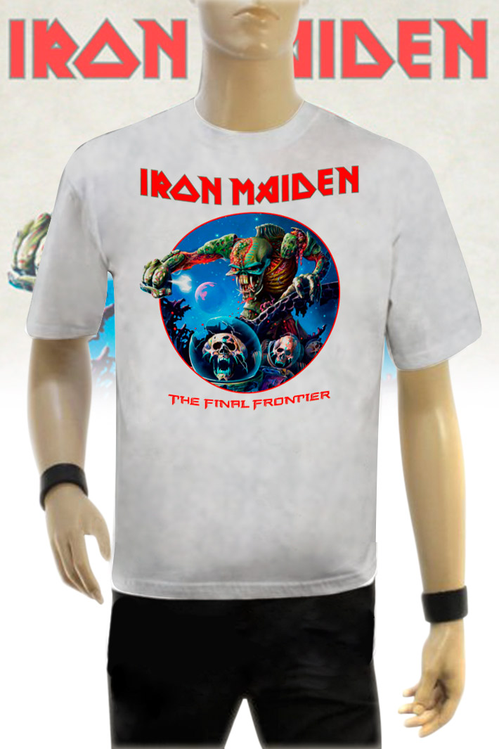 Футболка Iron Maiden Final Frontier - фото 1 - rockbunker.ru