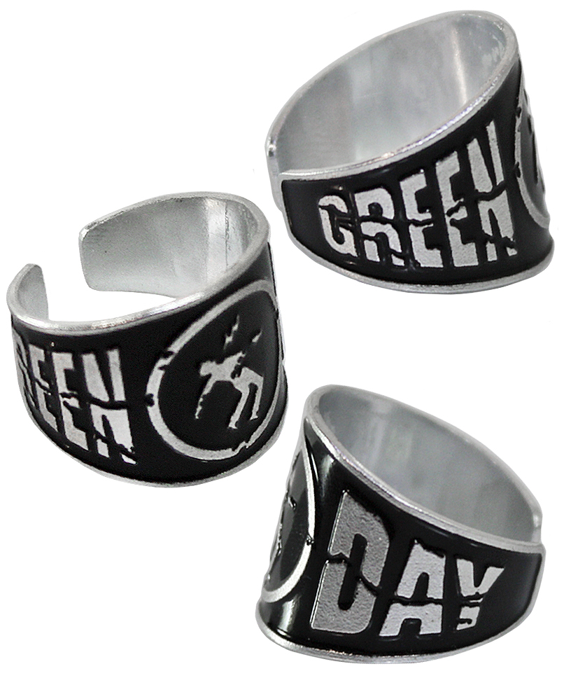 Кольцо Green Day - фото 2 - rockbunker.ru