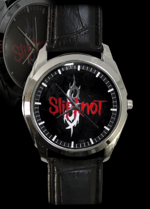 Часы RockMerch Slipknot наручные - фото 1 - rockbunker.ru