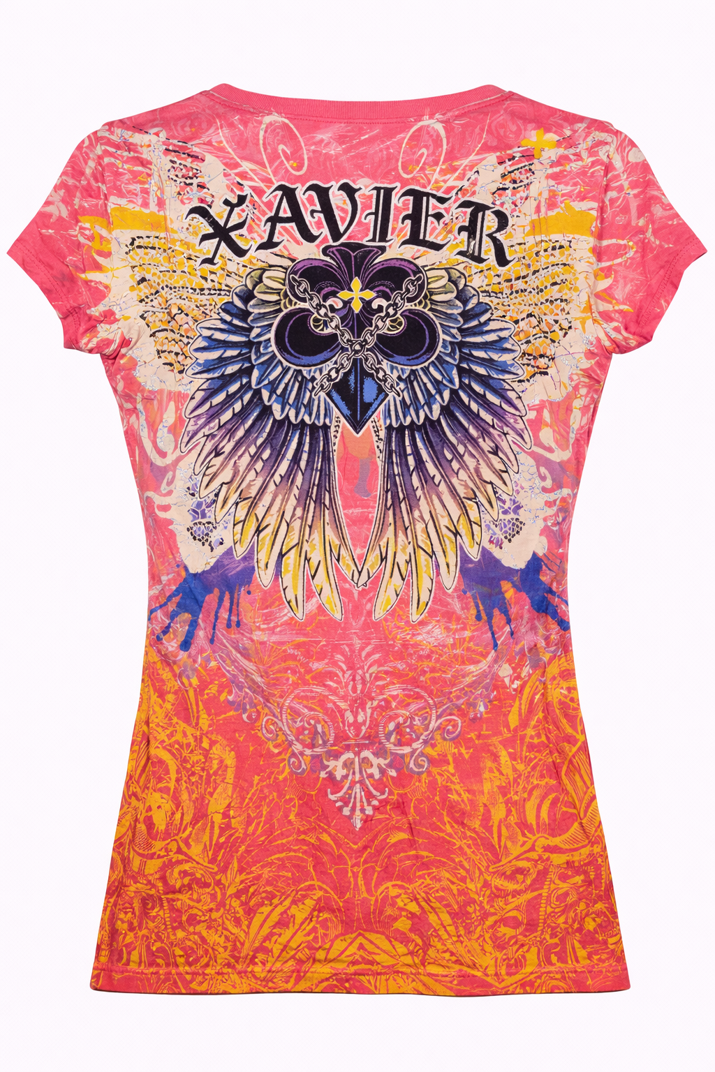 Футболка женская Xzavier AD7534CO-SE Chained  - фото 2 - rockbunker.ru