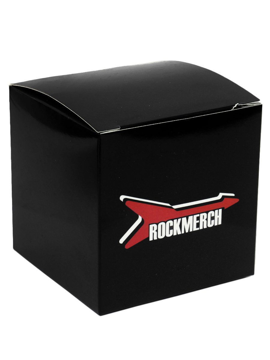 Елочный шар RockMerch AC DC желтый - фото 2 - rockbunker.ru
