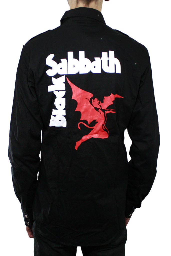 Рубашка Black Sabbath - фото 4 - rockbunker.ru