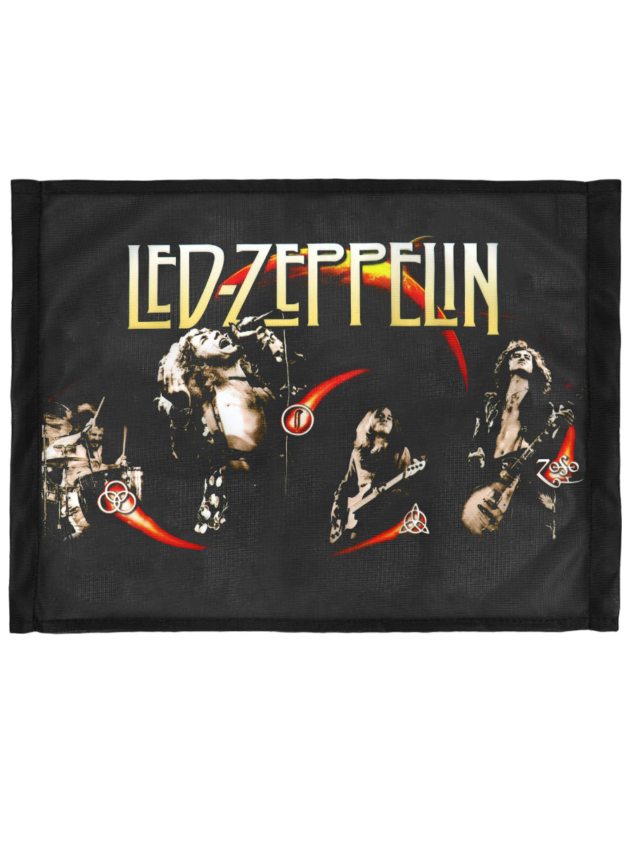 Флаг автомобильный Led Zeppelin - фото 2 - rockbunker.ru