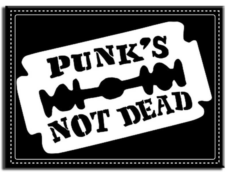 Кошелек Punks not dead - фото 1 - rockbunker.ru