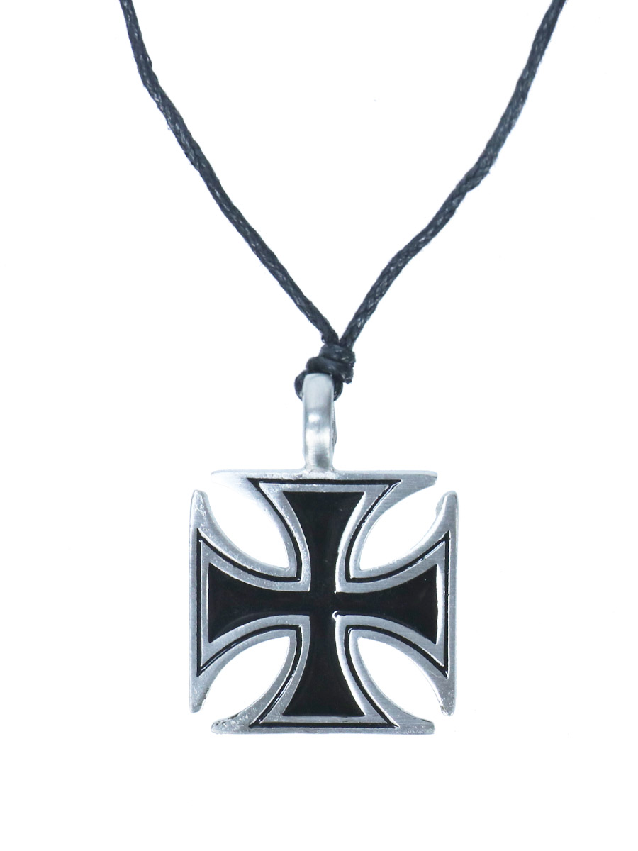 Кулон-амулет Крест Тамплиеров - фото 1 - rockbunker.ru