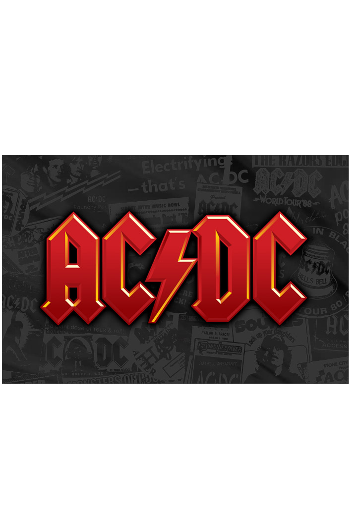 Флаг AC DC - фото 2 - rockbunker.ru