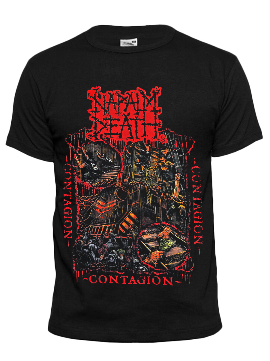 Футболка Napalm Death - фото 1 - rockbunker.ru