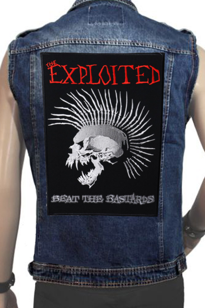Нашивка с вышивкой The Exploited - фото 2 - rockbunker.ru