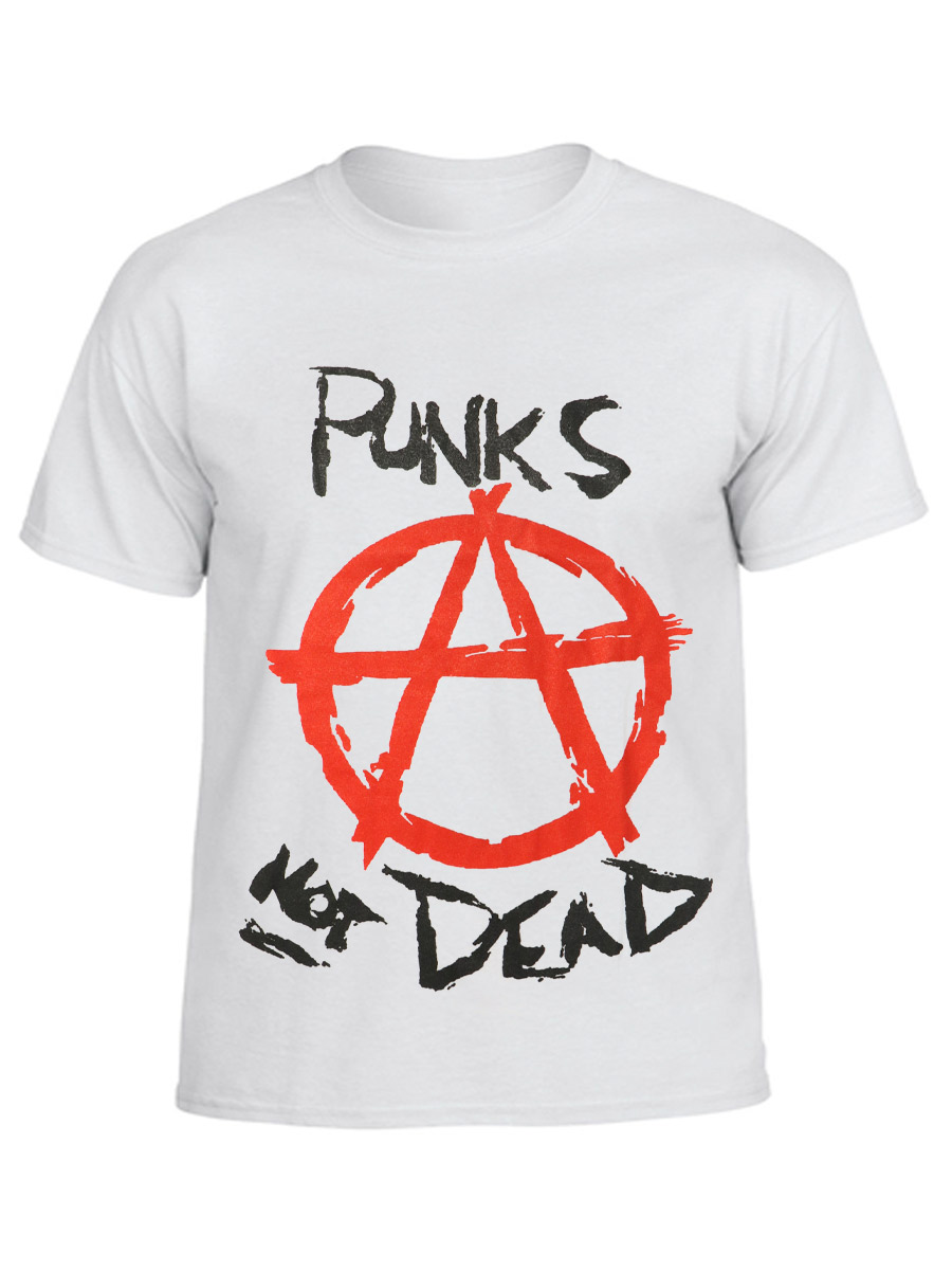 Футболка RockMerch Punks Not Dead - фото 1 - rockbunker.ru