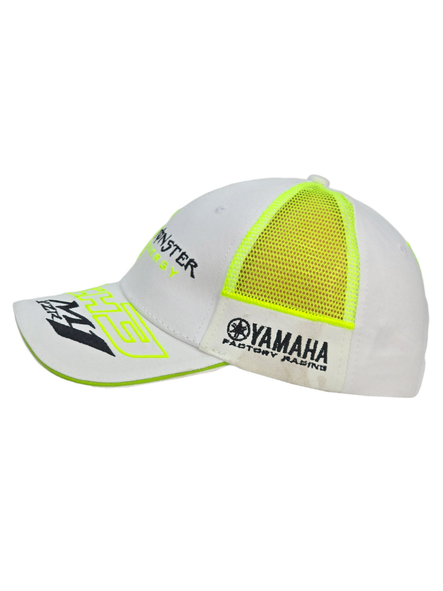 Бейсболка Monster с Сеткой Белая - фото 2 - rockbunker.ru