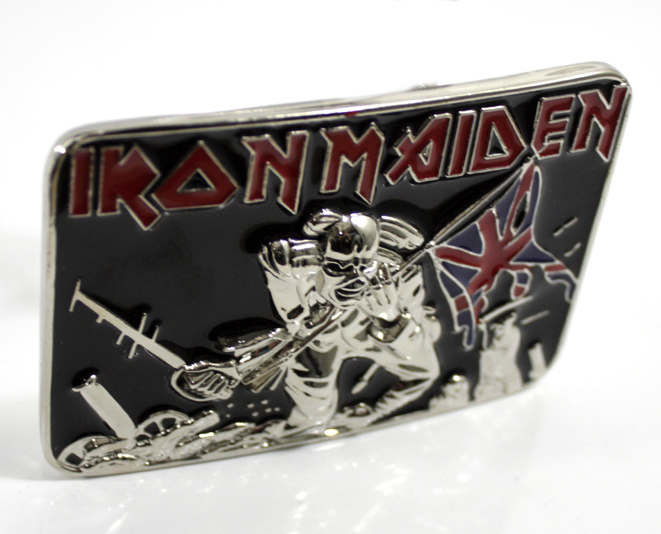 Пряжка Iron Maiden The final frontier - фото 2 - rockbunker.ru
