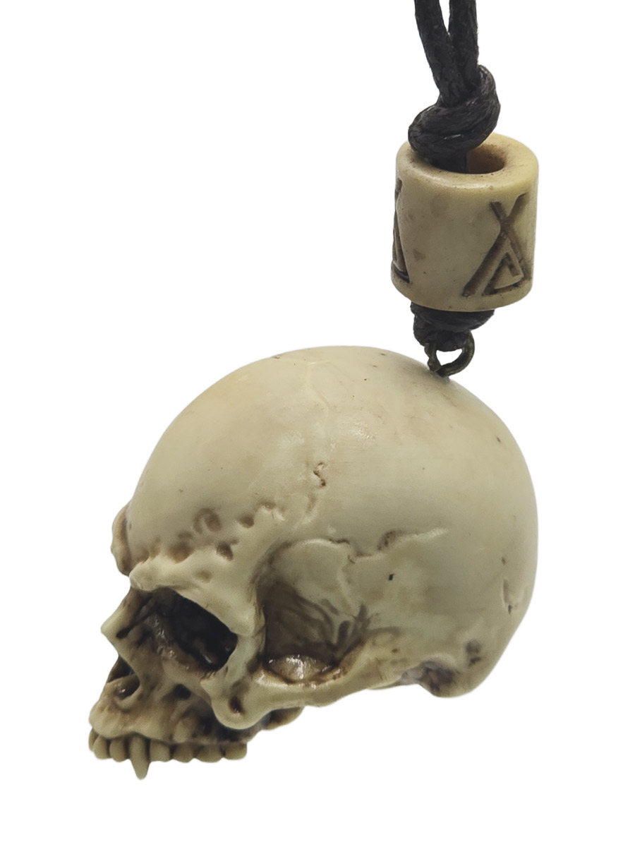 Кулон Череп Вампира - фото 2 - rockbunker.ru