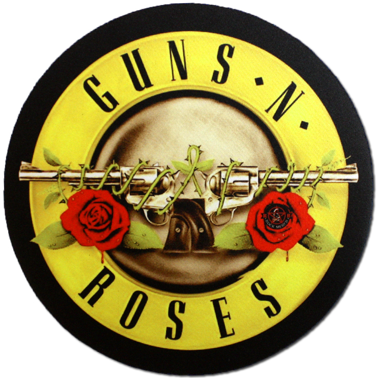 Коврик для мыши RockMerch Guns n Roses - фото 1 - rockbunker.ru