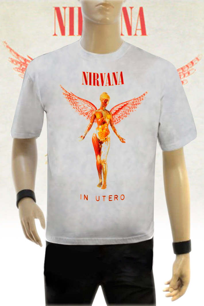 Футболка Nirvana In Utero - фото 1 - rockbunker.ru