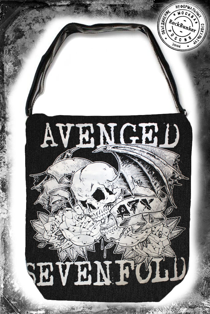 Сумка через плечо Avenged Sevenfold - фото 1 - rockbunker.ru