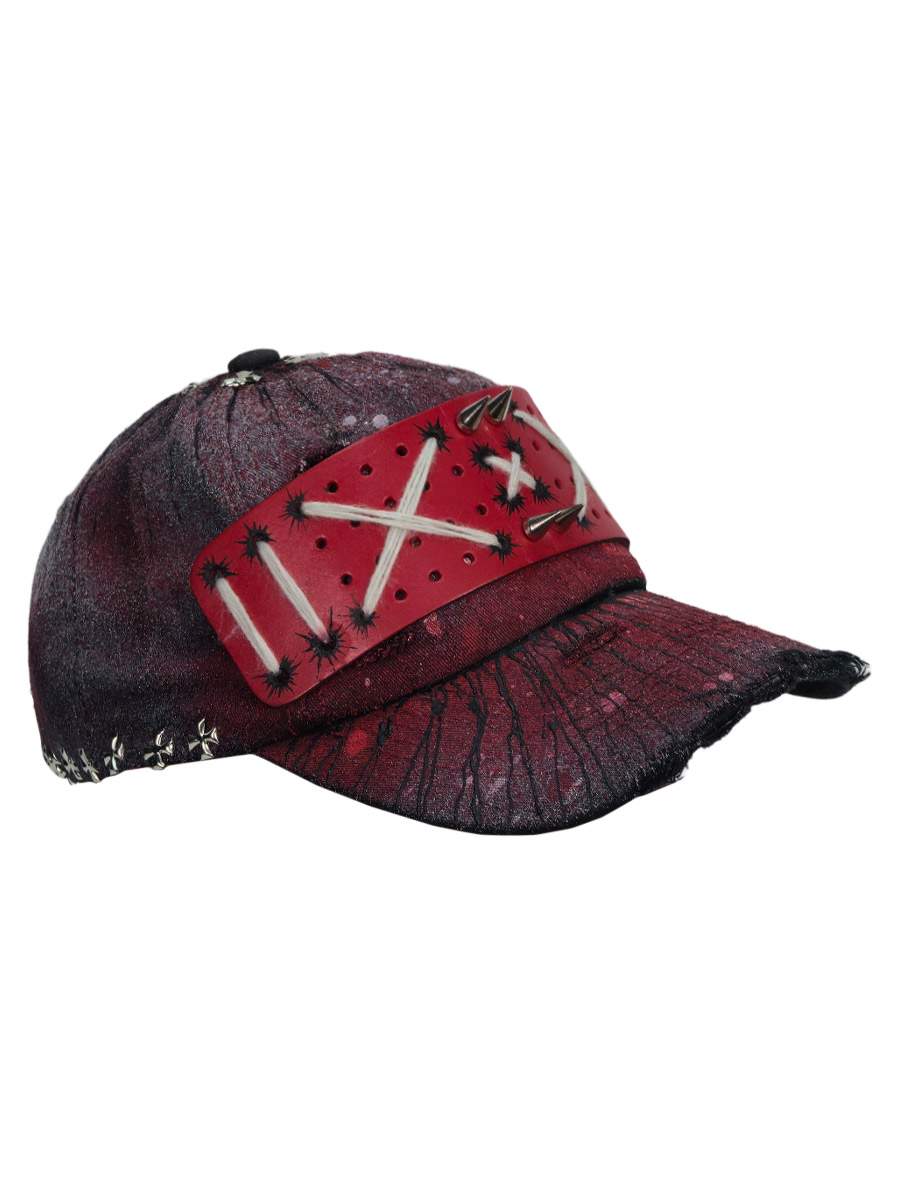 Кепка кастомная Blood - фото 1 - rockbunker.ru