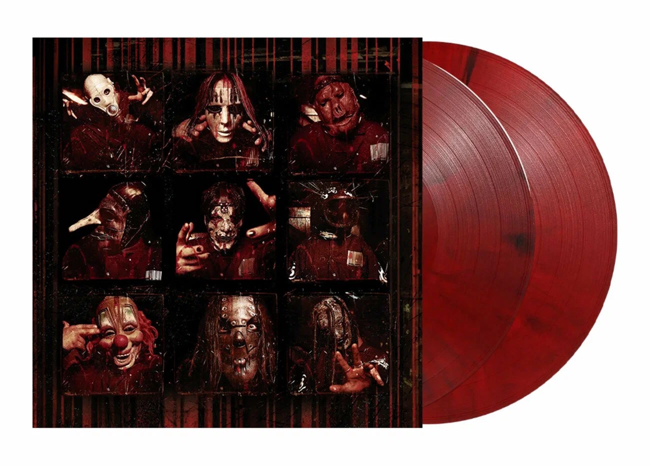 Виниловая пластинка Slipknot / Slipknot (25th Anniversary Edition) (Red And Black Mix Vinyl) (2LP) - фото 1 - rockbunker.ru
