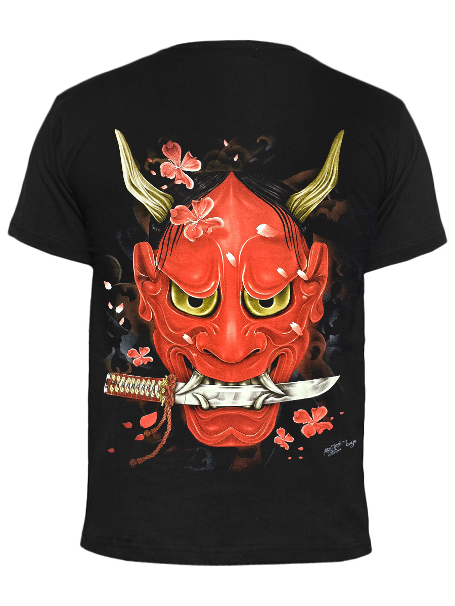 Футболка Rock Chang  Hannya - фото 2 - rockbunker.ru
