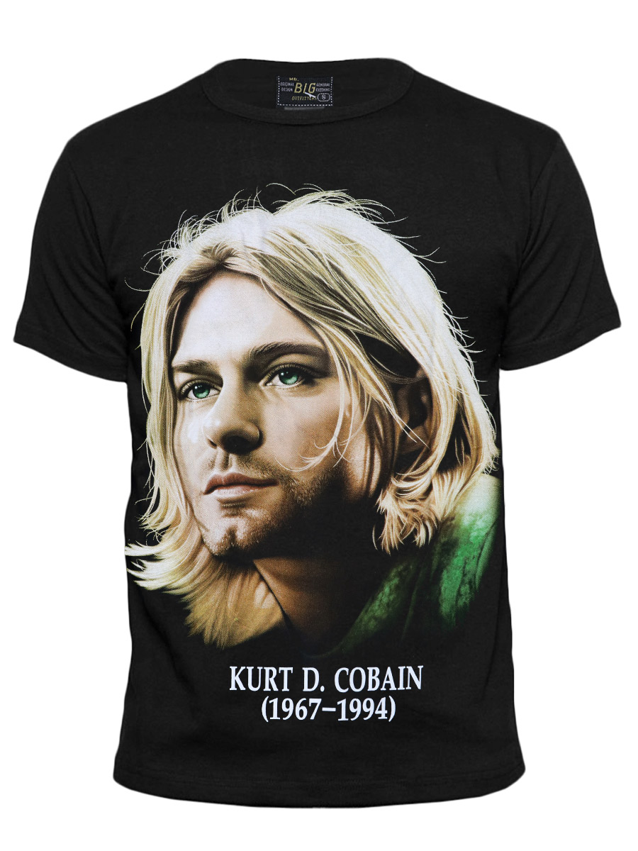 Футболка Mr.Big Kurt Cobain - фото 1 - rockbunker.ru