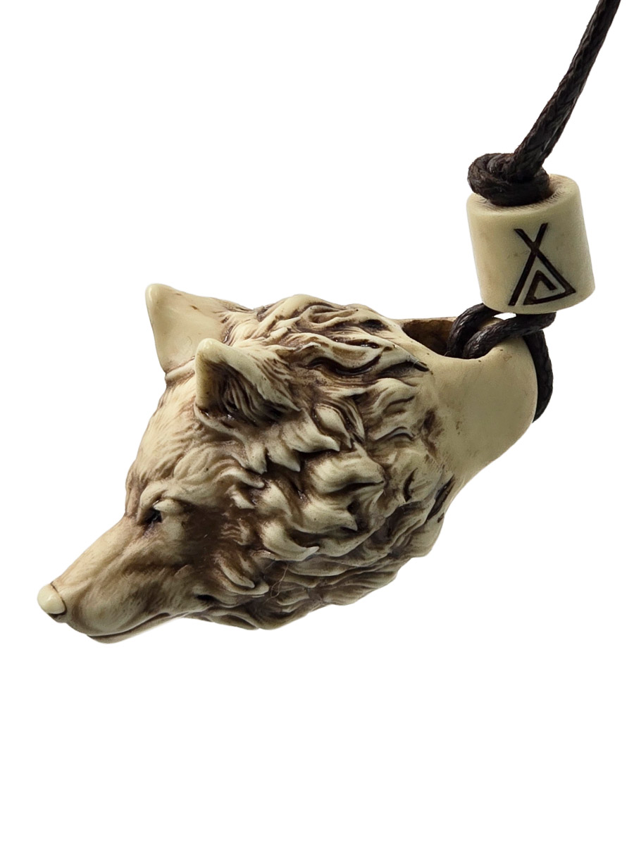 Кулон Голова Волка - фото 2 - rockbunker.ru