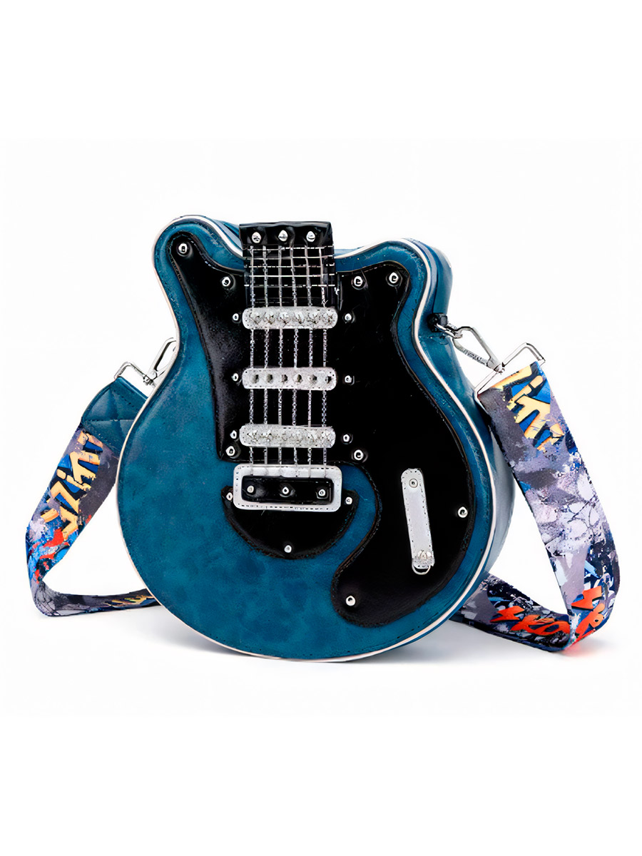 Сумка Гитара Синяя - фото 1 - rockbunker.ru
