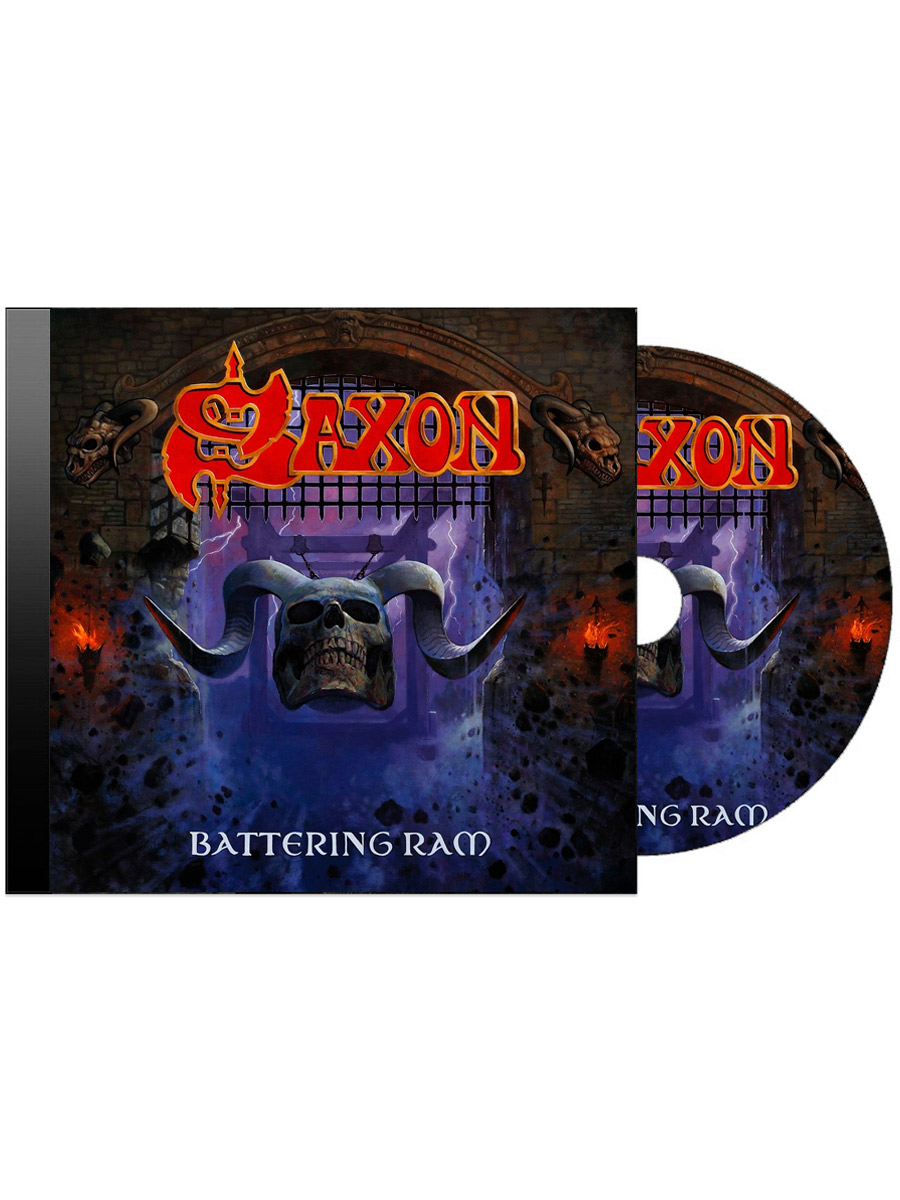 CD Диск Saxon Battering Ram - фото 1 - rockbunker.ru