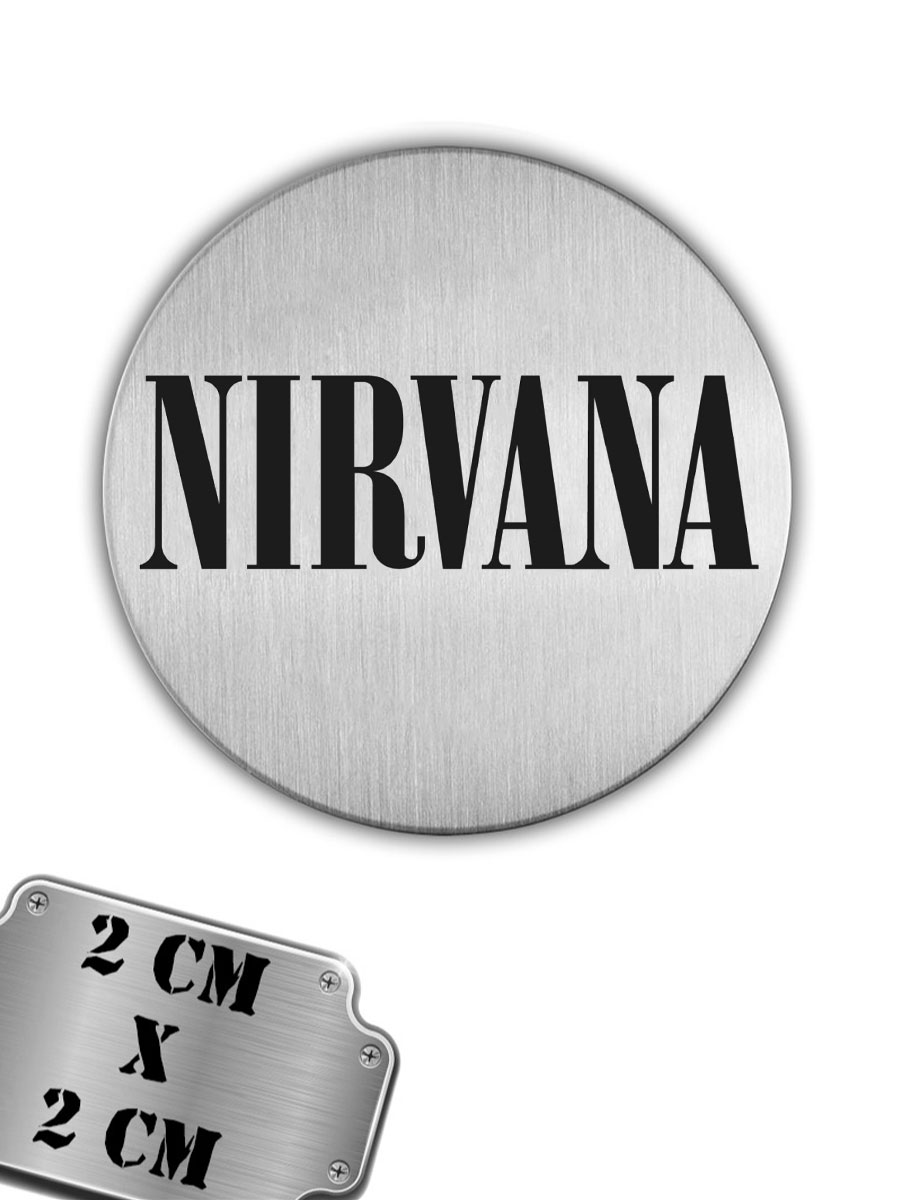 Значок-пин Nirvana - фото 1 - rockbunker.ru