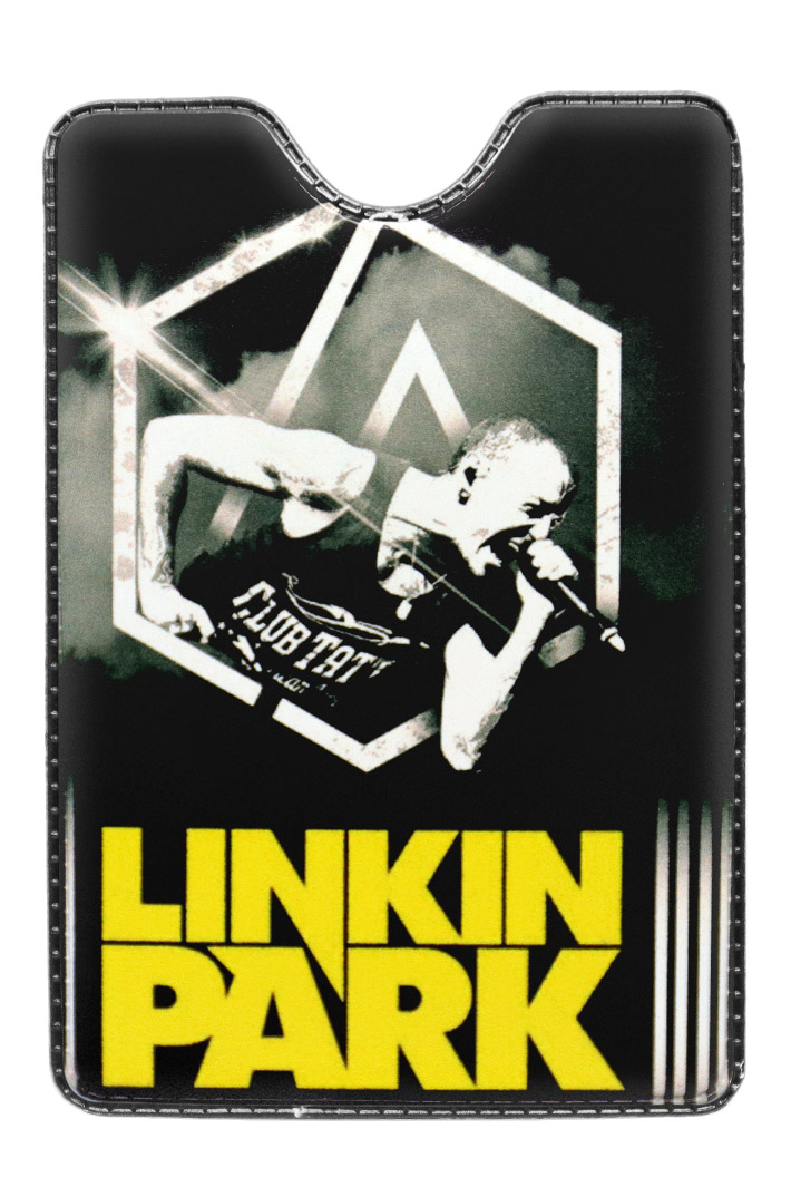 Обложка для проездного RockMerch Linkin Park - фото 1 - rockbunker.ru
