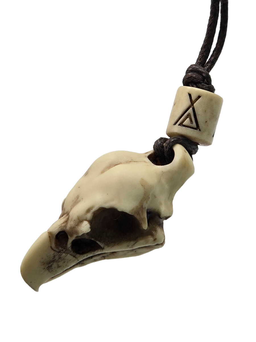 Кулон Череп Орла - фото 2 - rockbunker.ru