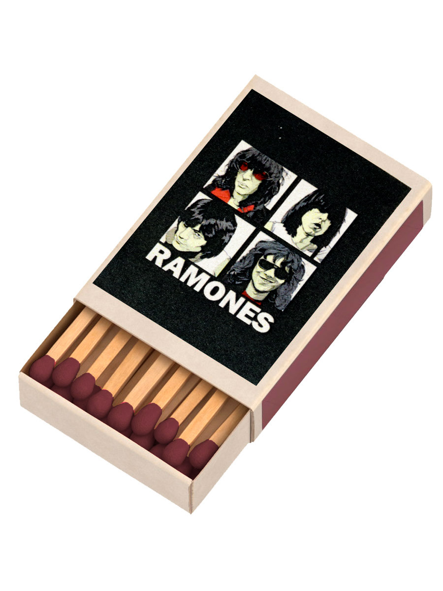 Спички с магнитом Ramones - фото 1 - rockbunker.ru