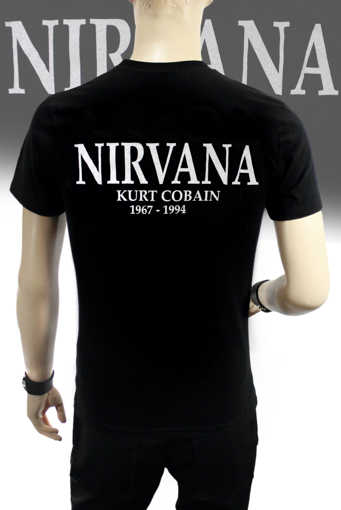 Футболка Metal Heaven Nirvana Kurt Cobain - фото 2 - rockbunker.ru