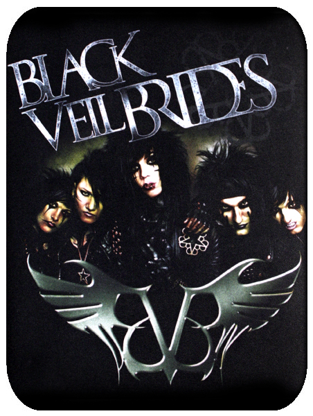 Коврик для мыши RockMerch Black Veil Brides логотип - фото 1 - rockbunker.ru