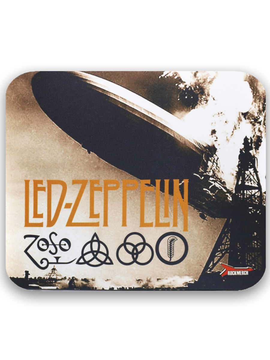 Коврик для мыши Led Zeppelin - фото 2 - rockbunker.ru
