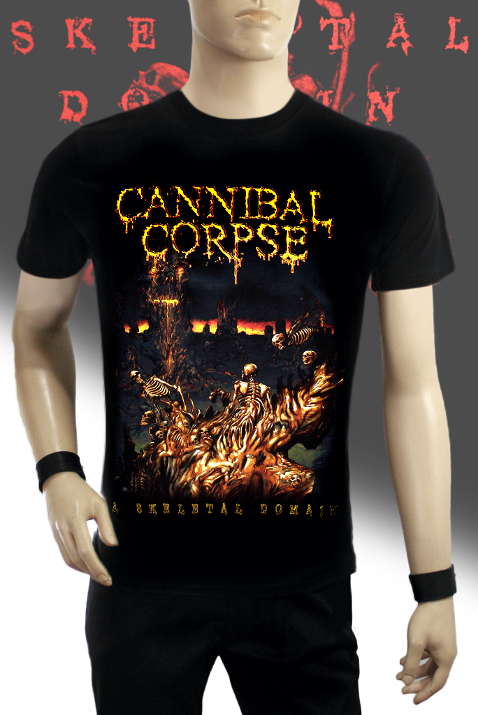 Футболка Hot Rock Cannibal Corpse A Skeletal Domain - фото 1 - rockbunker.ru