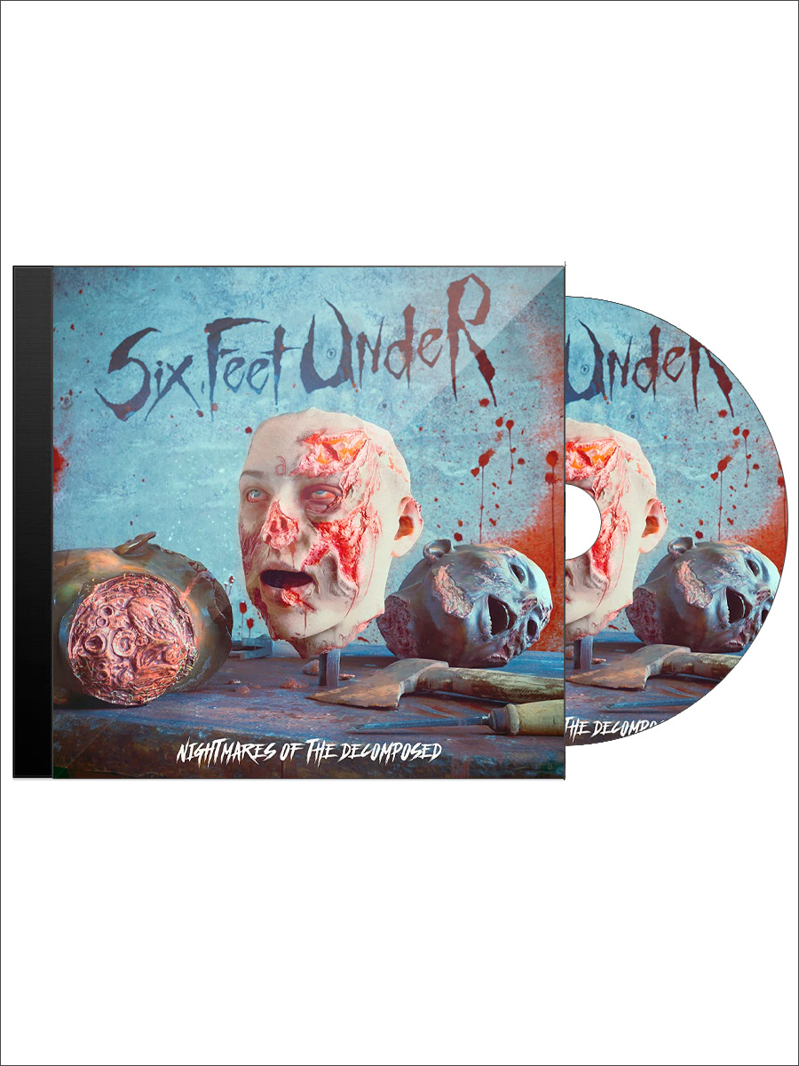 CD Диск Six Feet Under Nightmares of the Decomposed - фото 1 - rockbunker.ru