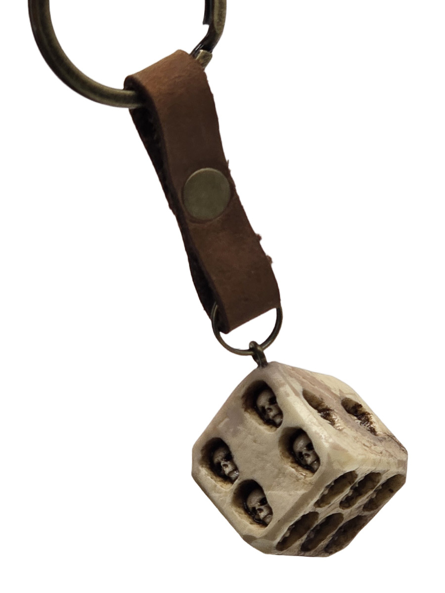 Брелок Кости - фото 1 - rockbunker.ru