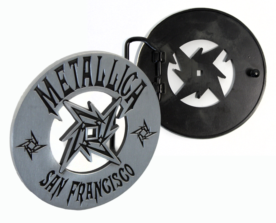 Пряжка Metallica San Francisco - фото 2 - rockbunker.ru
