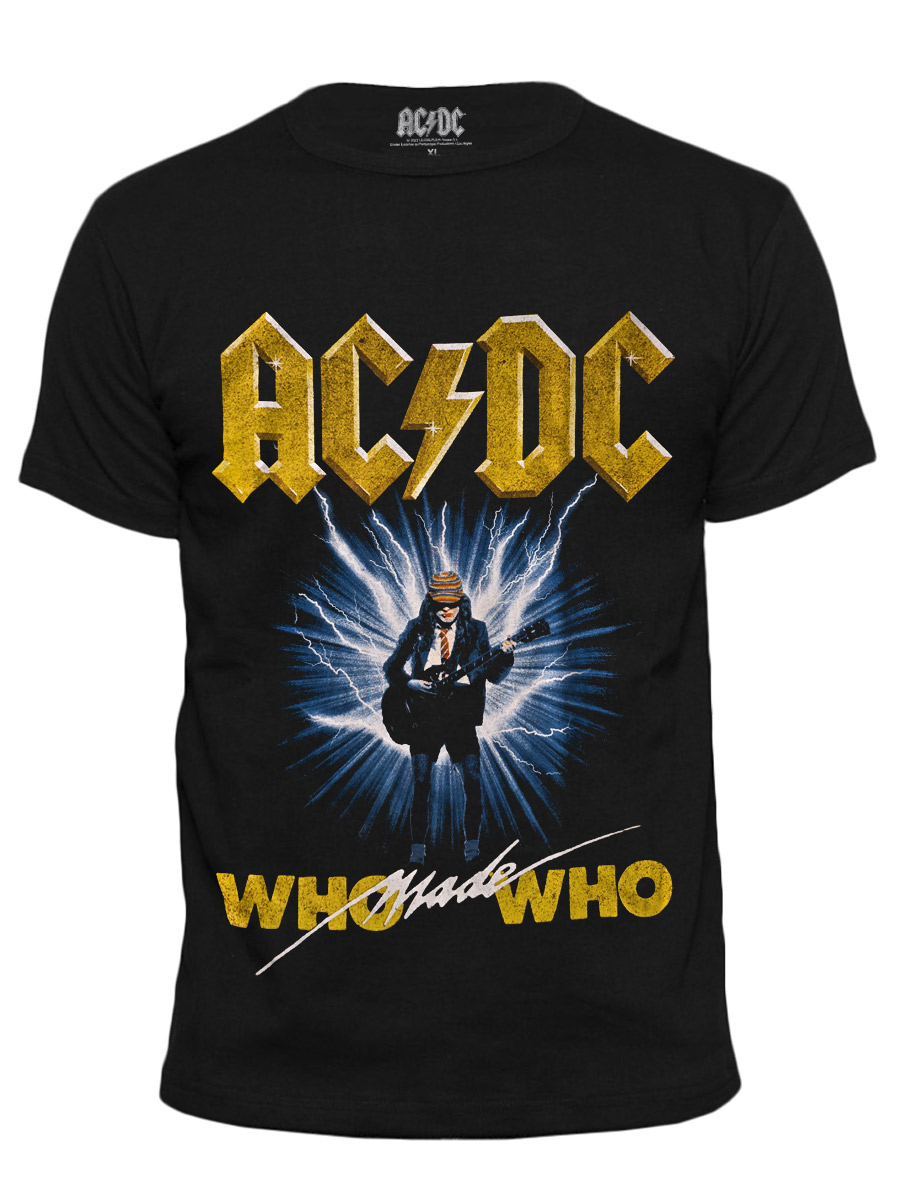 Футболка AC DC Who Made Who - фото 1 - rockbunker.ru