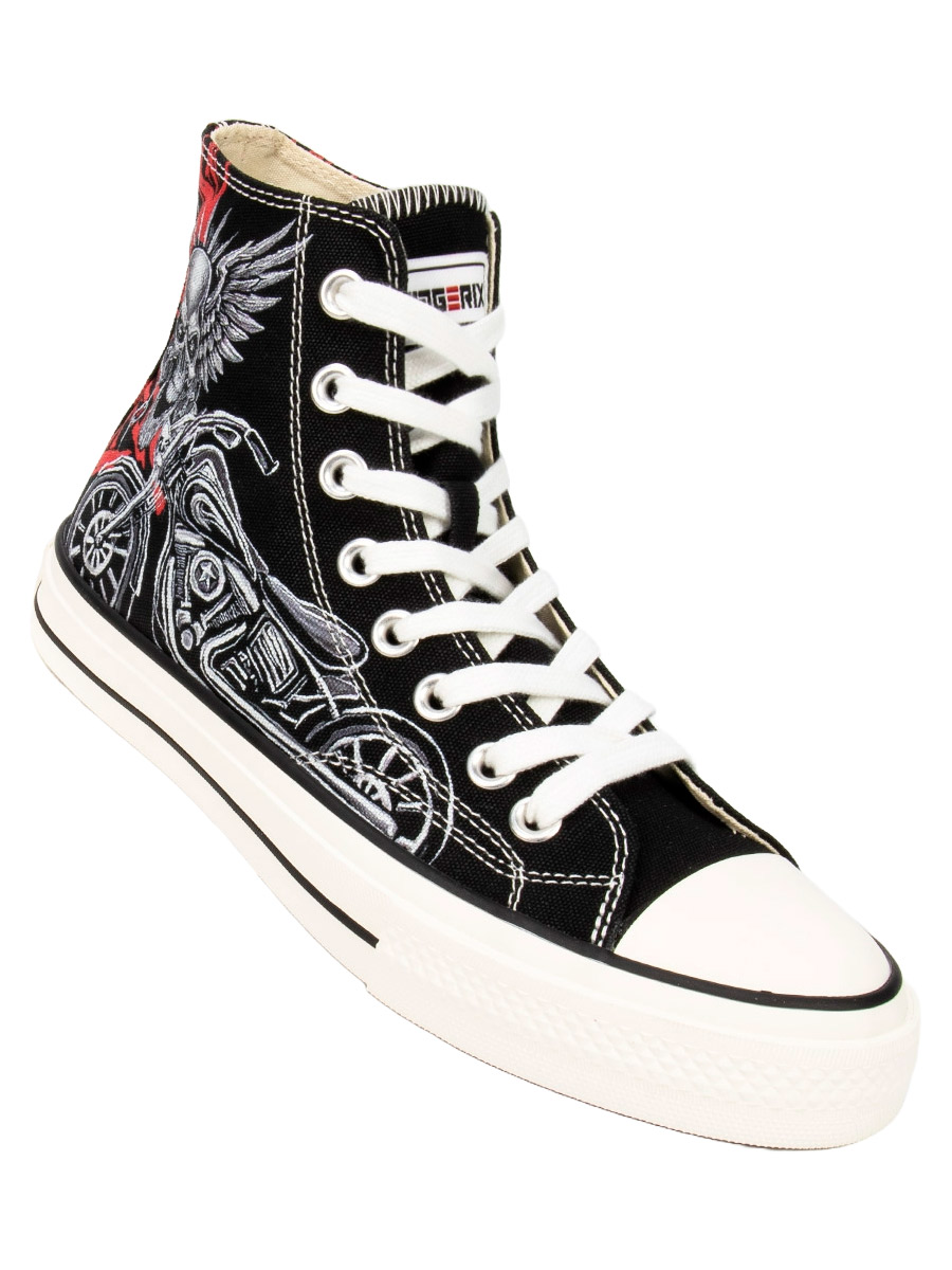 Кеды Triggerix 8 блоков Biker - фото 1 - rockbunker.ru