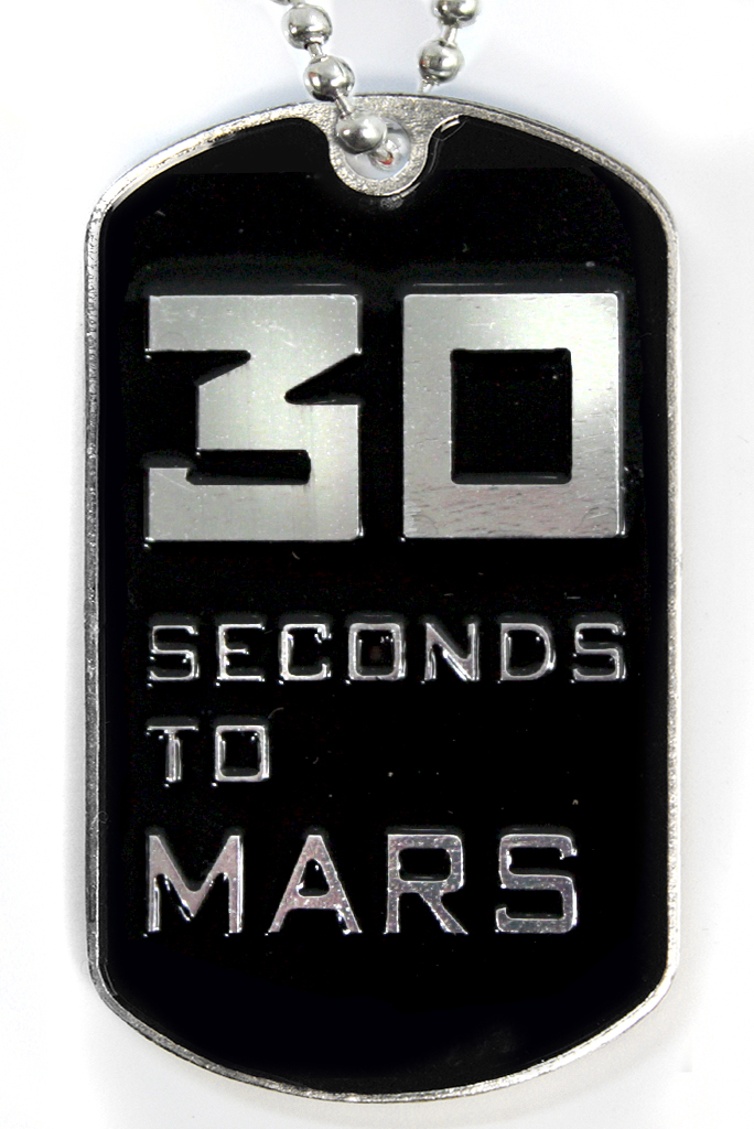 Жетон армейский 30 Seconds to Mars - фото 1 - rockbunker.ru