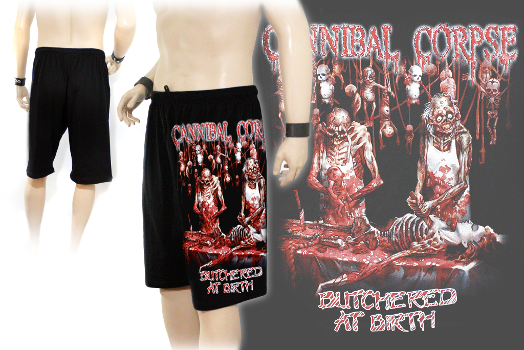 Шорты Cannibal Corpse Butchered at Birth - фото 2 - rockbunker.ru