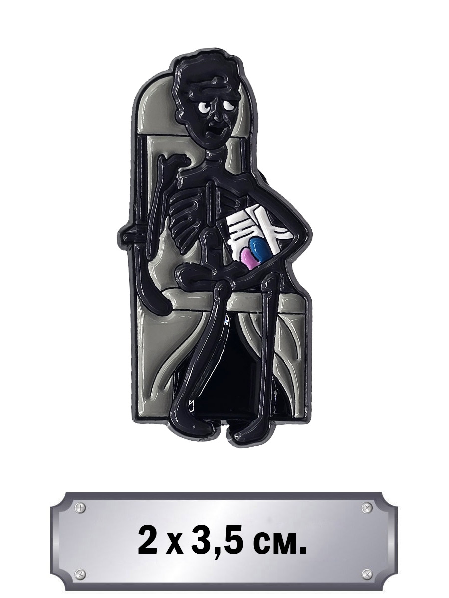 Значок Курильщик - фото 1 - rockbunker.ru