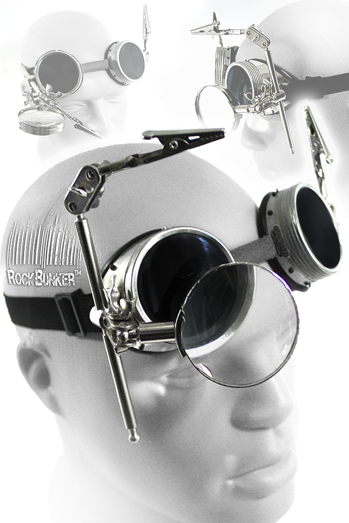 Стимпанк-очки Goggle SPG-001 - фото 1 - rockbunker.ru