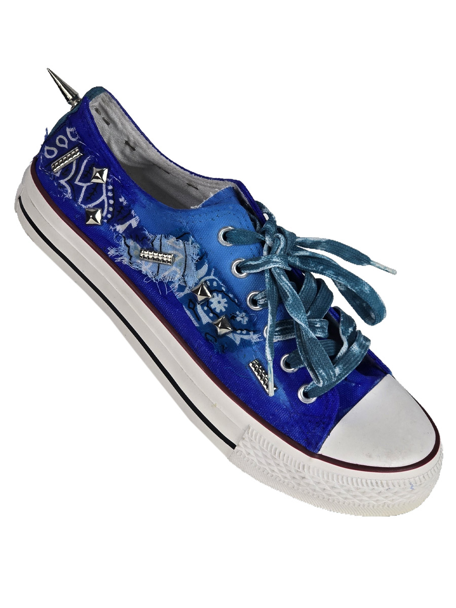 Кеды кастомные - фото 1 - rockbunker.ru