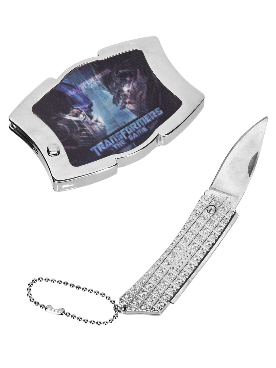 Пряжка с ножом Трансформеры - фото 2 - rockbunker.ru