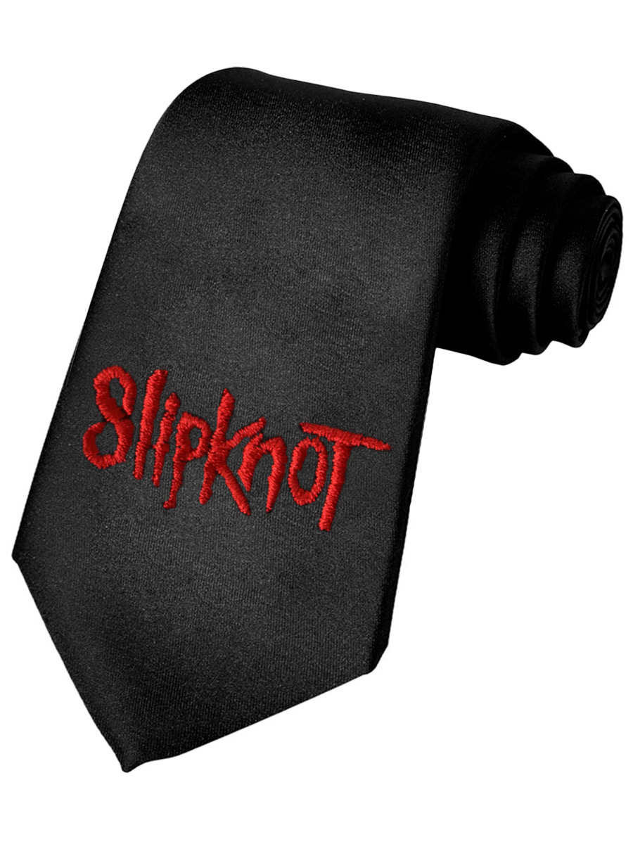 Галстук Slipknot - фото 1 - rockbunker.ru