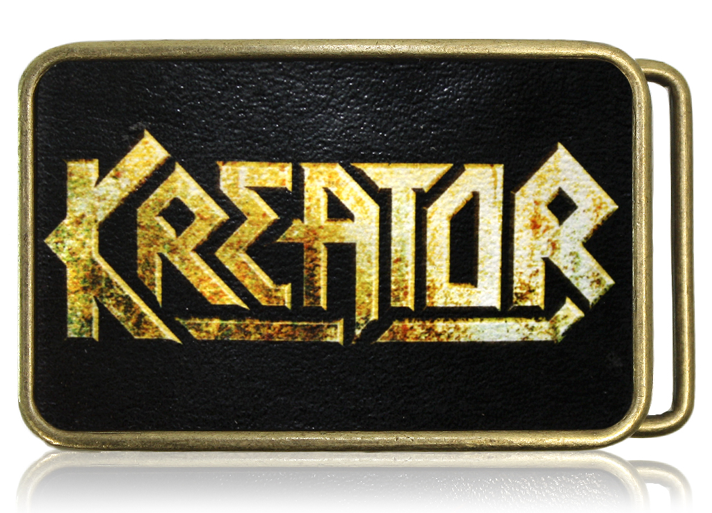 Пряжка RockMerch Kreator - фото 1 - rockbunker.ru