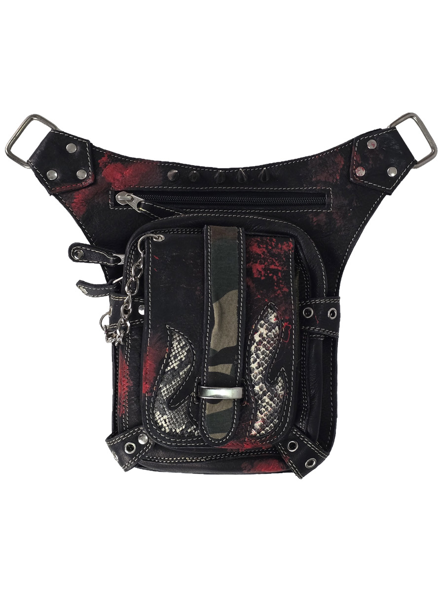 Сумка кастомная Blood - фото 1 - rockbunker.ru