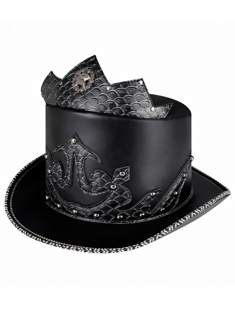 Стимпанк Шляпа Корона - фото 1 - rockbunker.ru